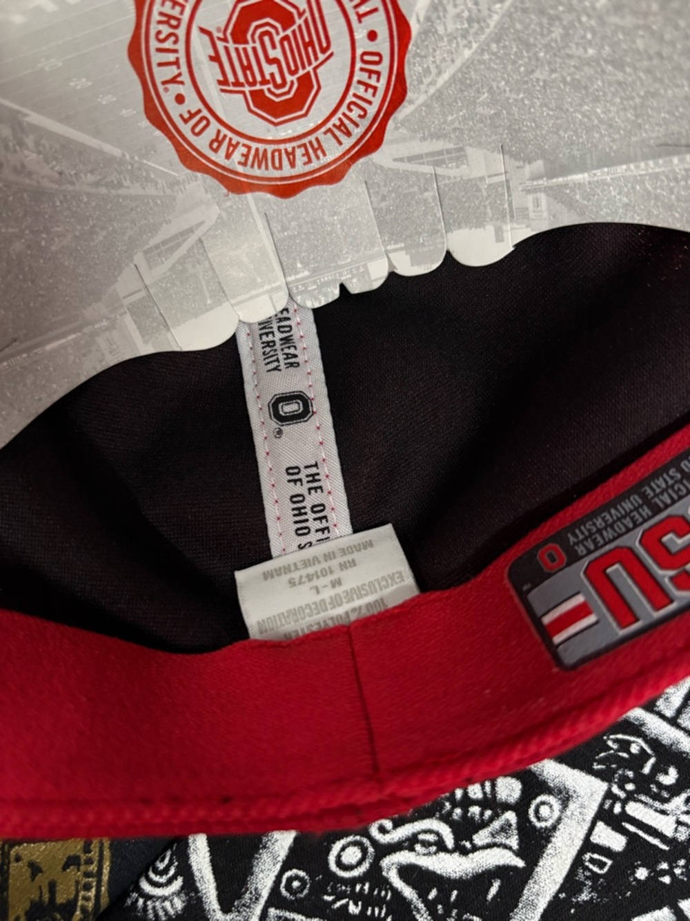 Ohio State Red & White Cap - Picture 6 of 6
